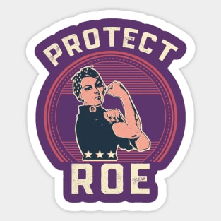 Protect Roe v Wade Rosie the Riveter Sticker